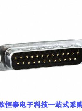 L717DFB25P连接器 《 CONN D-SUB PLUG 25P STR SLDR CUP    》