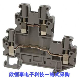 BLK FEED THRU 3046744连接器 26AWG TERM CONN