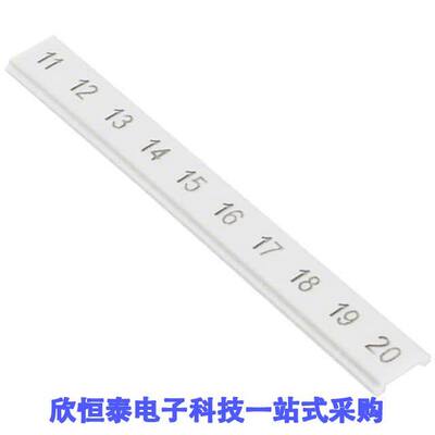 0809803:0011连接器 《 ZA【 STRIP 10-SECTION WHITE    》