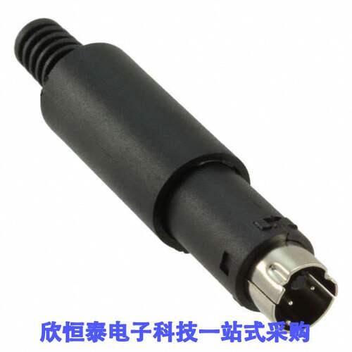 MD-30连接器 《 CONN PLUG MALE MINI DIN 3P SLDR    》