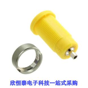 BANANA CONN SOLDER CT2240 YELLOW 4连接器