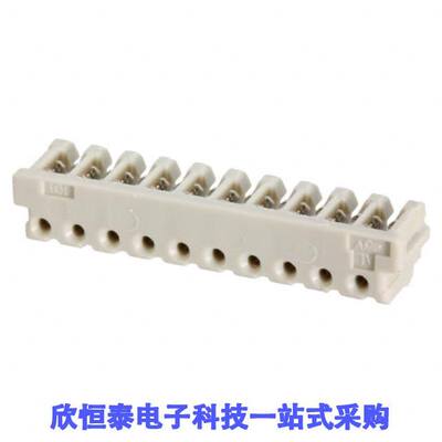 3-179694-0连接器 《 CONN RCPT 10POS IDC 24AWG TIN    》