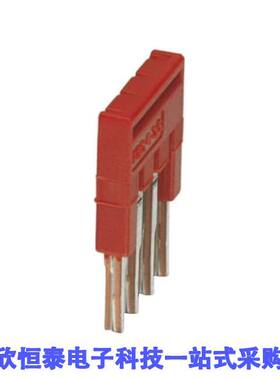 3213030连接器 《 JUMPER TERM BLK 4POS FLAT PIN    》