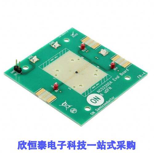 NCS2200AGEVB开发板 《 BOARD EVAL NCS2200A COMP UDFN6    》