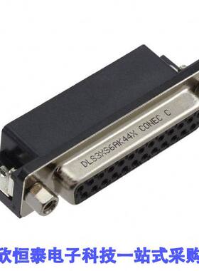 DLS3XS6AK44X连接器 《 CONN D-SUB RCPT 25POS R/A SLDR    》