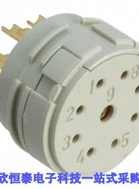 1595791连接器 《 CONN FMALE INSERT 9POS SLDR CUP    》