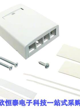 NK4BXWH-AY连接器 《 MOD BOX SMD 4PORT WHITE    》