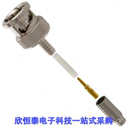 31-71013连接器 《 CONN BNC PLUG STR 75 OHM CRIMP    》