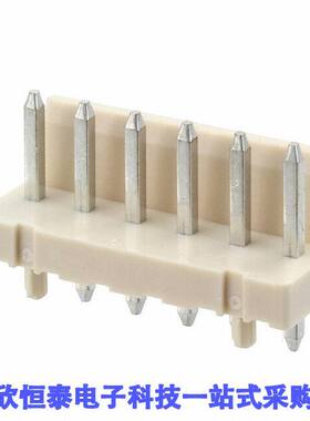 1744429-6连接器 《 CONN HEADER VERT 6POS 3.96MM    》