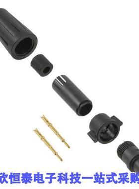 EN2C2M20G1W连接器 《 CONN PLUG MALE 2POS GOLD    》