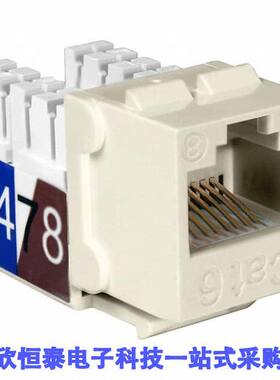 NKJ-6510连接器 《 CAT6 SLIMSTYLE 90 DEGREE KEYSTON    》