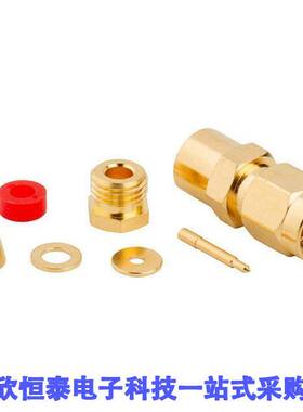 132124连接器 《 CONN SMA PLUG STR 50OHM SOLDER    》