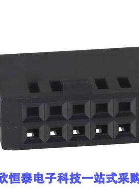 487223-1连接器 《 CONN FFC RCPT HSG 10POS 2.54MM    》