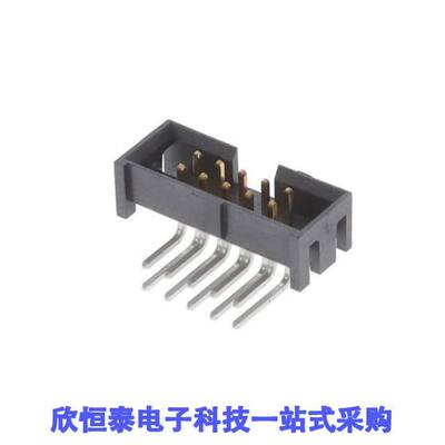 STMM-105-02-L-D-RA连接器 《 CONN HEADER R/A 10POS 2MM    》