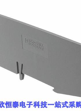 3206225连接器 《 CONN TERM BLK PARTITION RAIL GRY    》