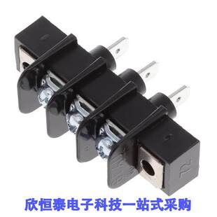 CONN 0.375 BARRIER 3CIRC STRIP 0387217303连接器