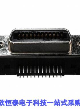 5553811-2连接器 《 CONN RCPT 24POS R/A SOLDER    》