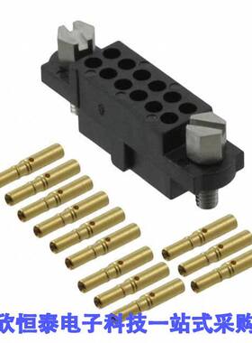 M80-4611205连接器 《 CONN RCPT 12POS CRIMP 24-28AWG    》