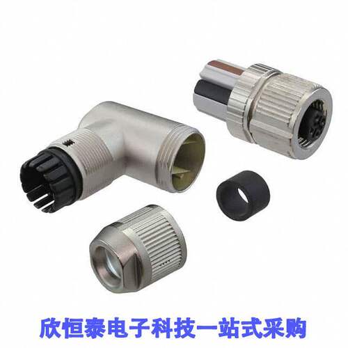 1424665连接器 《 CONN 5POS SKT ANGLED M12 B-CODED    》