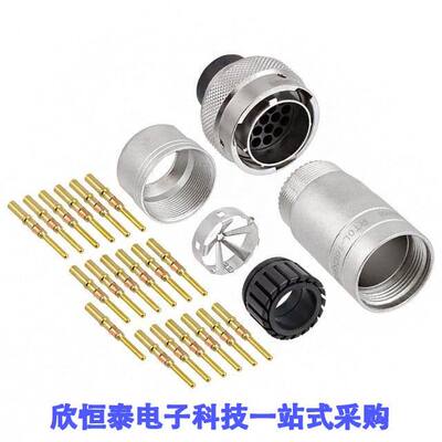 RT061619PNH-K连接器 《 CONN PLUG MALE 19POS GOLD CRIMP    》