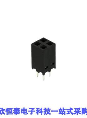 0901512104连接器 《 CONN RCPT 4POS 0.1 TIN PCB    》