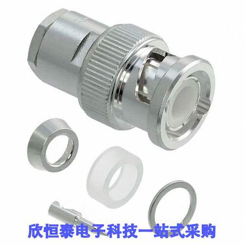 BNC-P-3(40)连接器 《 CONN BNC PLUG STR 50OHM SOLDER    》