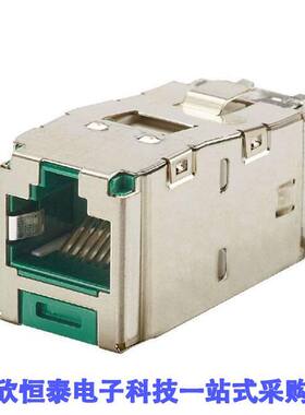 CJS688TGGRY连接器 《 MINI-COM MODULE, CAT 6, SHIELDED    》