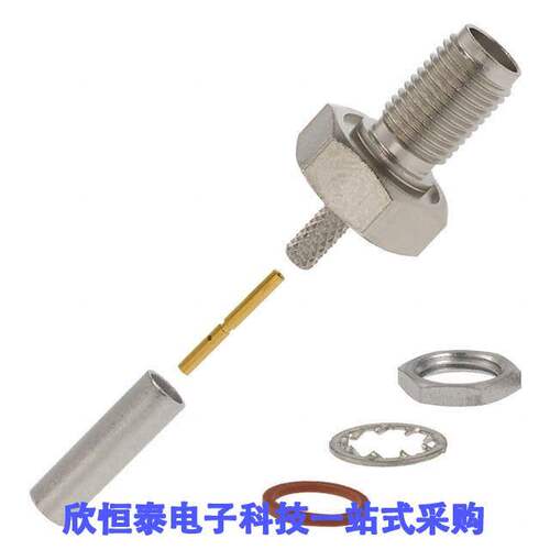 5447650-3连接器 《 CONN SMA JA【 STR 50 OHM CRIMP    》