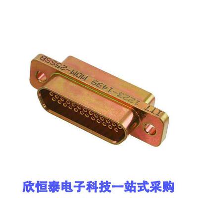 MDM-25SSB连接器 《 CONN MICRO-D RCPT 25POS PNL MNT    》