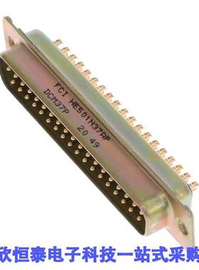 DCM37P连接器 《 CONN D-SUB PLUG 37P SLDR CUP    》