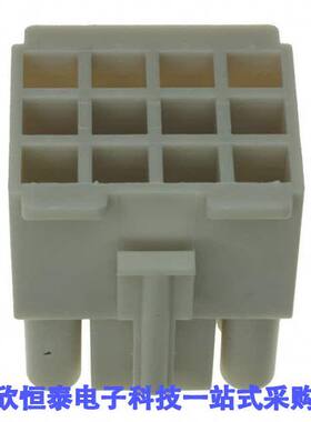 0019091126连接器 《 CONN RECEPTACLE 12POS .093    》