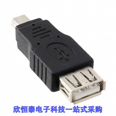 MIKROE-1451连接器 《 ADAPT USB A RCP TO USB MIN B PLG    》