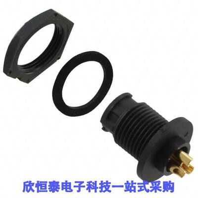 17282-3PG-300连接器 《 CONN RCPT MALE 3P GOLD SLDR CUP    》