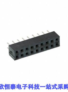 0791077008连接器 《 CONN RCPT 18POS 0.079 GOLD PCB    》