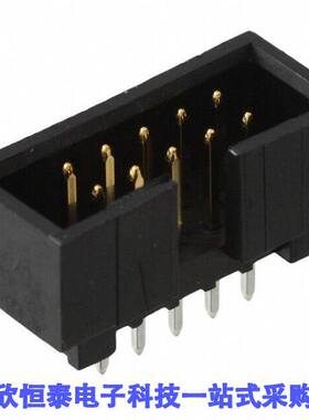 0702461001连接器 《 CONN HEADER VERT 10POS 2.54MM    》