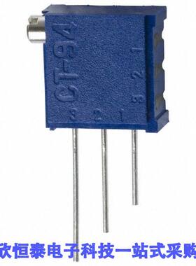 CT94EX102电位计 《 TRIMMER 1K OHM 0.5W PC PIN SIDE    》