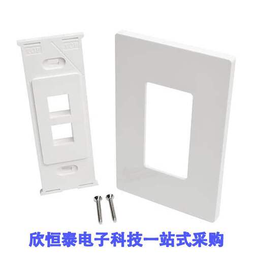 N080-102连接器 《 2-PORT SINGLE-GANG UNIVERSAL KEY    》