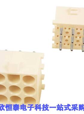 350432-4连接器 《 CONN HEADER VERT 9POS 6.35MM    》