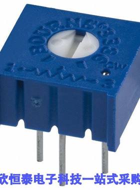 3386F-1-471LF电位计 《 TRIMMER 470 OHM 0.5W PC PIN TOP    》