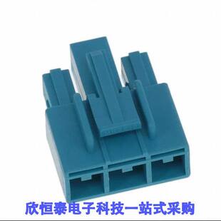 RCPT HSG 3POS 7.30MM 0351510314连接器 BLUE CONN
