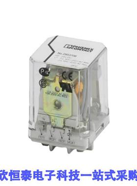 2903706继电器 《 RELAY GEN PURPOSE 3PST 16A 24V    》