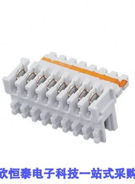2-284932-8连接器 《 CONN RCPT 8POS IDC 22-24AWG TIN    》
