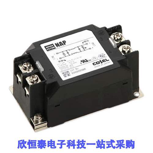 NAP-16-102滤波器 《 LINE FILTER 250VDC/VAC 16A CHAS    》