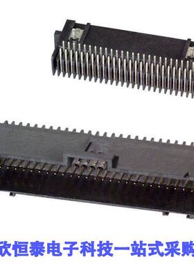 5-104069-2连接器 《 CONN HEADER R/A 50POS 1.27MM    》