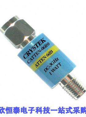CATTEN-06R0射频 《 RF ATTENUATOR 6DB 50OHM SMA    》