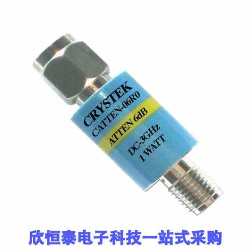 CATTEN-06R0射频 《 RF ATTENUATOR 6DB 50OHM SMA    》