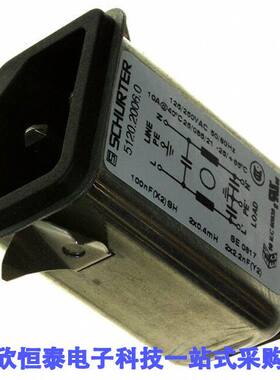 5120.2006.0连接器 《 PWR ENT RCPT IEC320-C14 PANEL QC    》