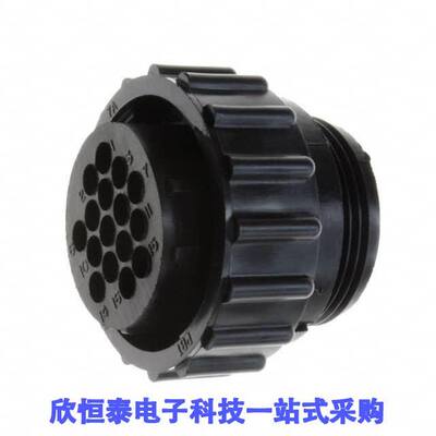 206037-3连接器 《 CONN PLG HSG FMALE 16POS INLINE    》