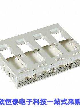 2170744-1连接器 《 CONN QSFP28 CAGE 1X4 PRESSFIT RA    》