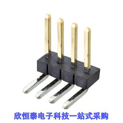 M50-3930442连接器 《 CONN HEADER R/A 4POS 1.27MM    》